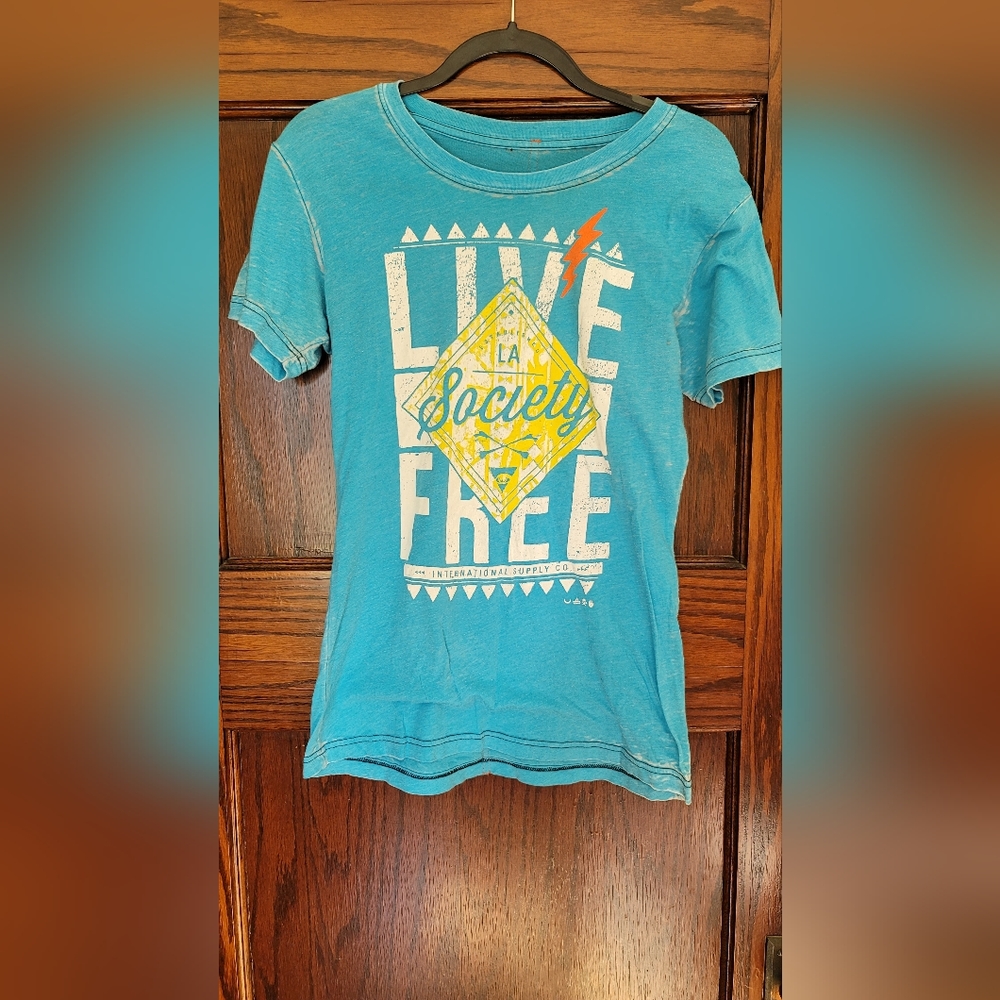 Womens Society Tee Size Large